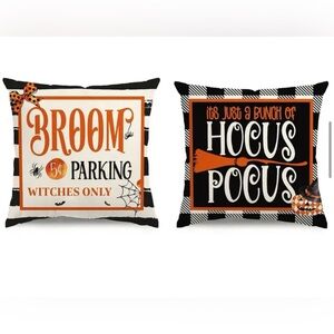 HALLOWEEN PILLOW COVERS. NWT
